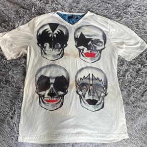 Smash XL KISS Skull “Burn Out” Tee Shirt